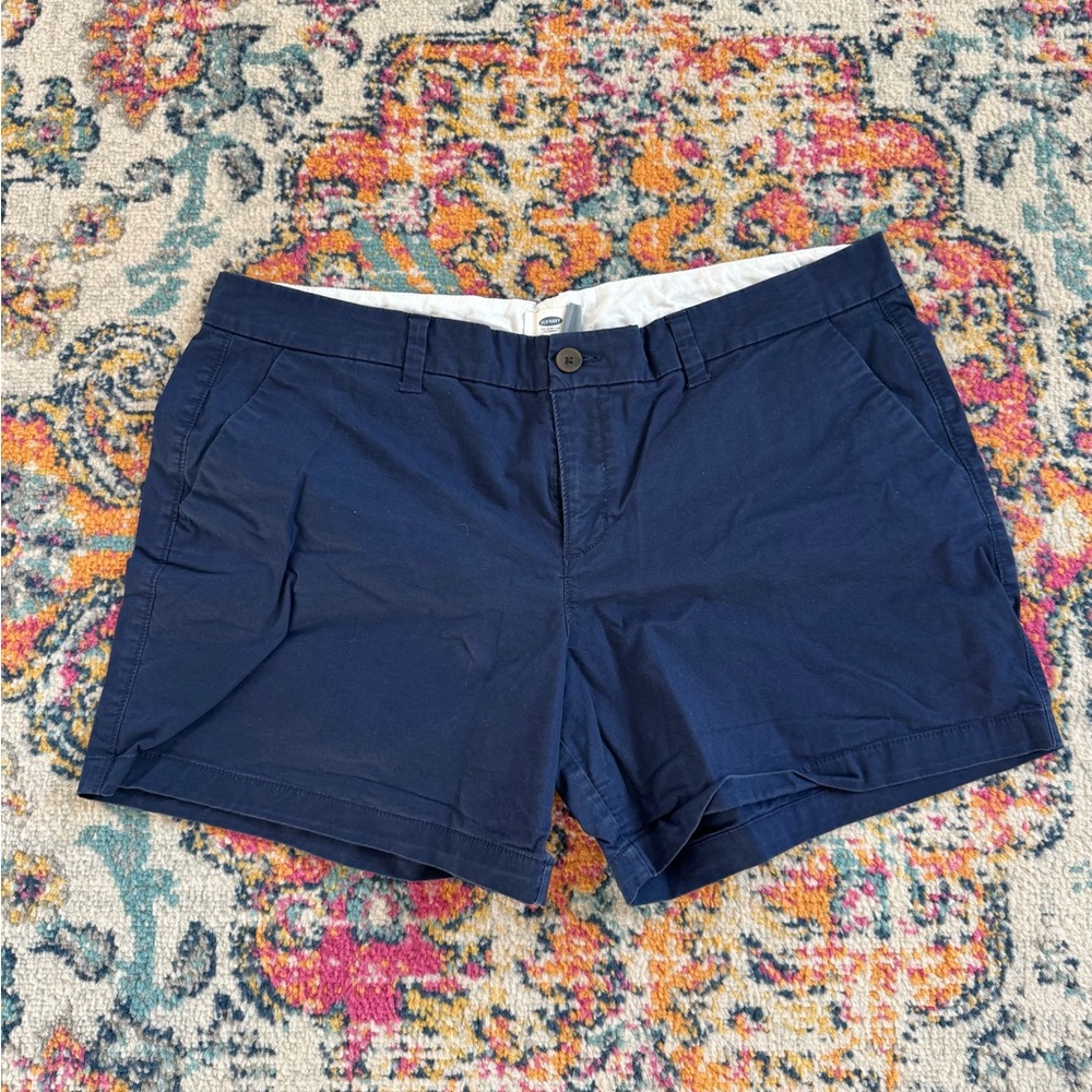 Old Navy Dark Blue Women's Bermudas